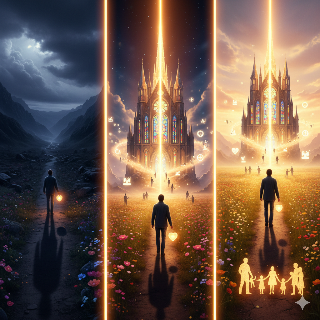 商品の背後にある労働の真実を伝えるビジネスイメージ