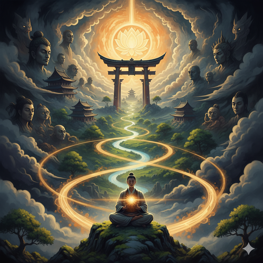 結果に責任を持つ起業家の意思決定と選択の重みのイメージ