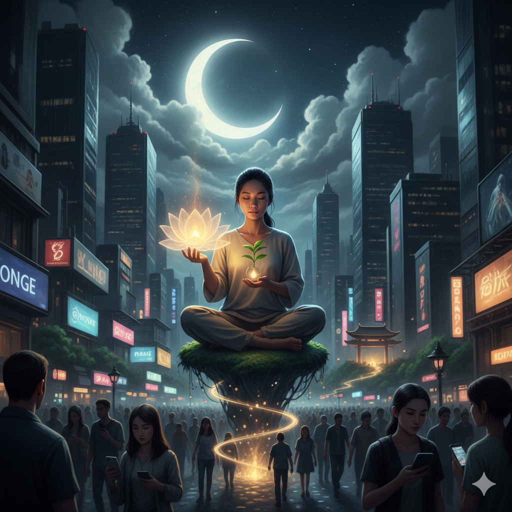 人間の限界を受け入れ誠実に向き合う姿勢を象徴するイメージ