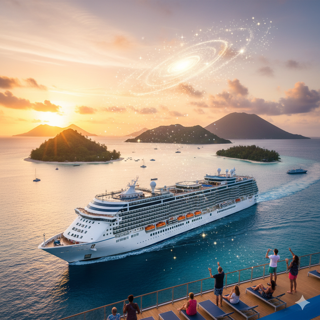 アジアの絶景と歴史を巡る32日間の贅沢な船旅のイメージ