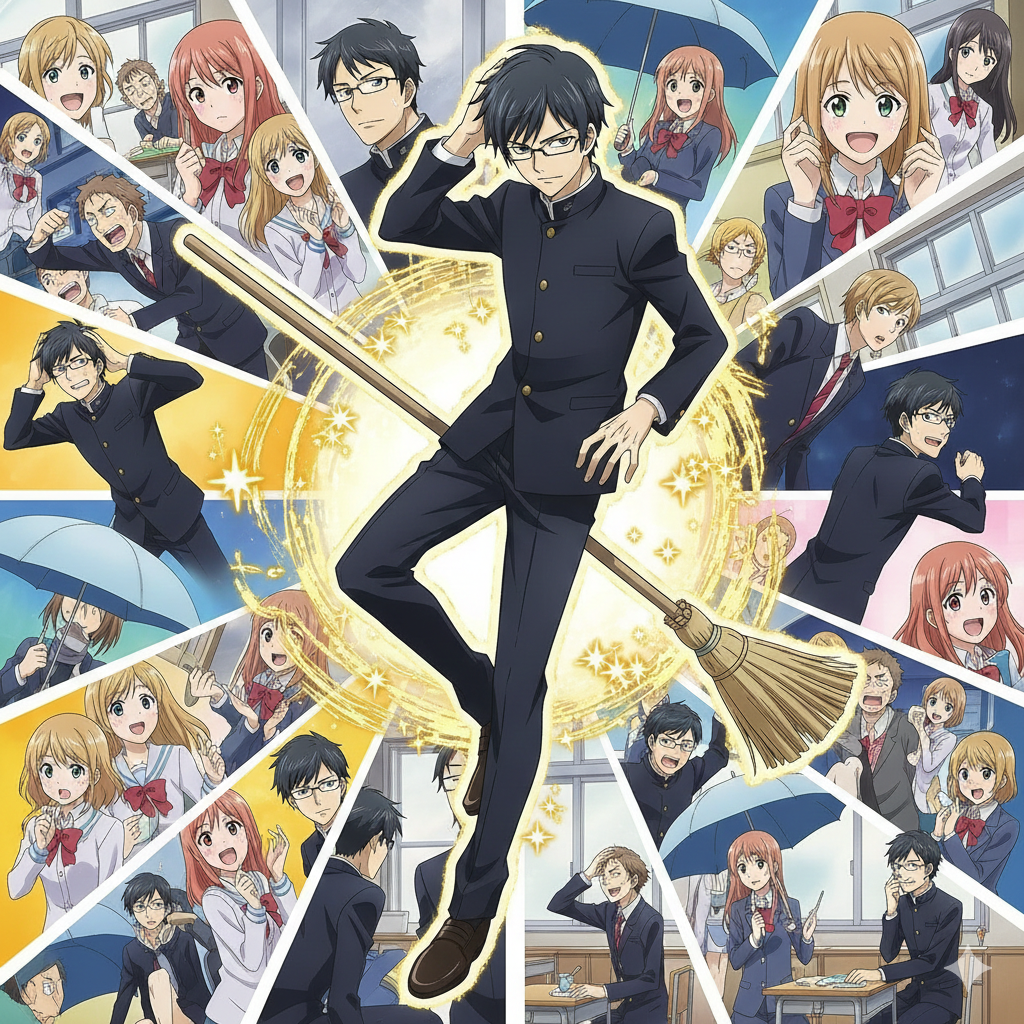 他人に依存せず、自分の意志と覚悟で夢を掴み取る人物の力強いイメージ