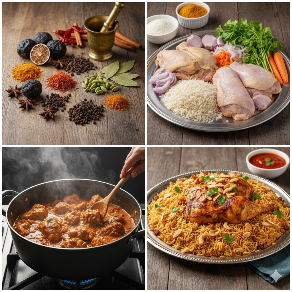 インド料理の王様、バターチキンの魅力と家庭での作り方 クリーミーなオレンジ色のカレーに、溶けたバターとナンが添えられた温かい食卓