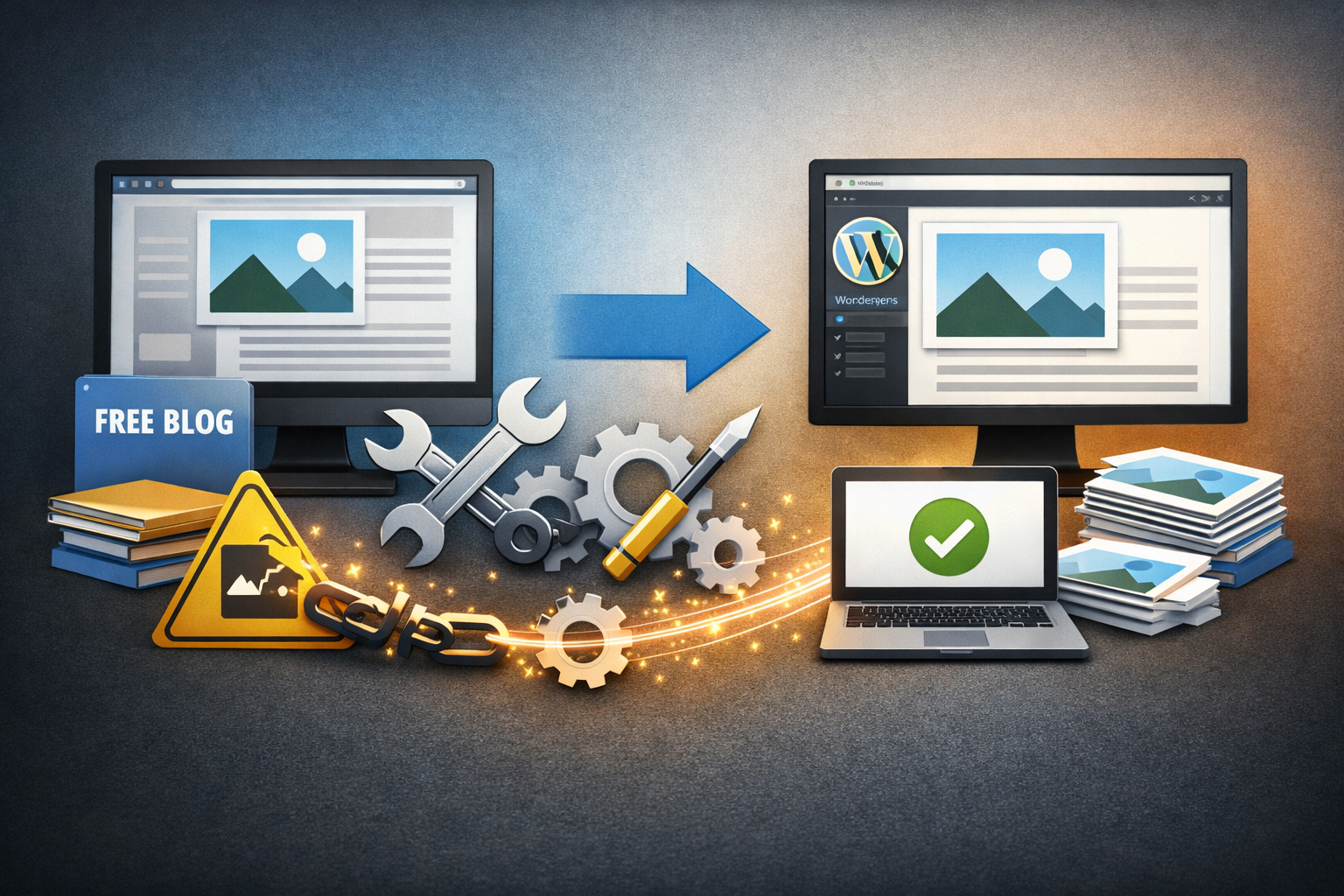 無料ブログからWordPress移行時の画像リンク修正を効率化する方法