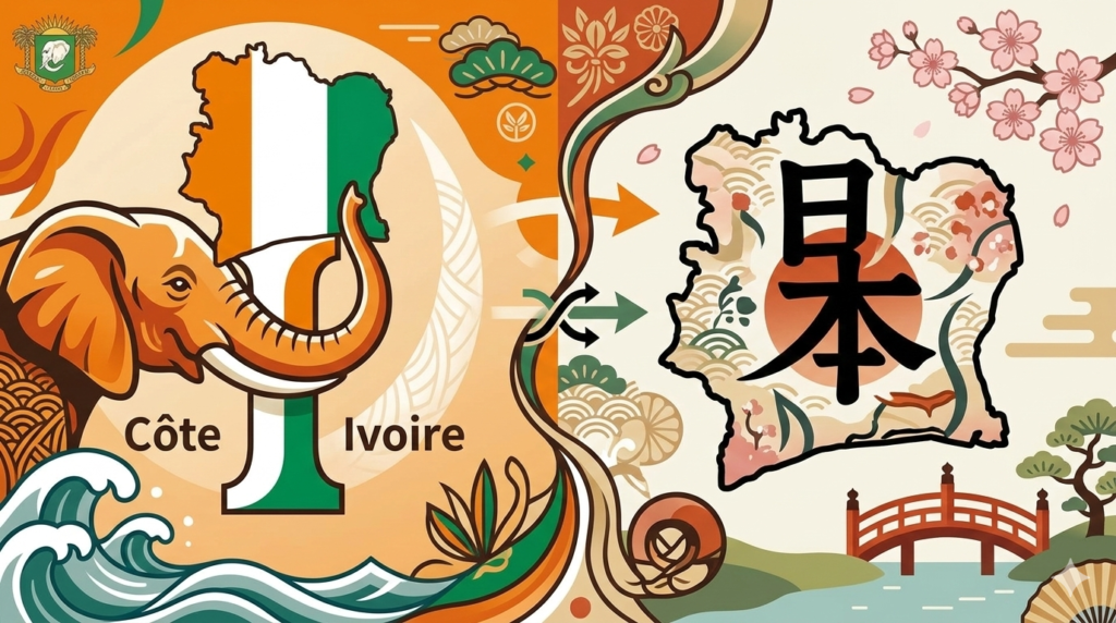 コートジボワールの正式名称と日本語表記の違い