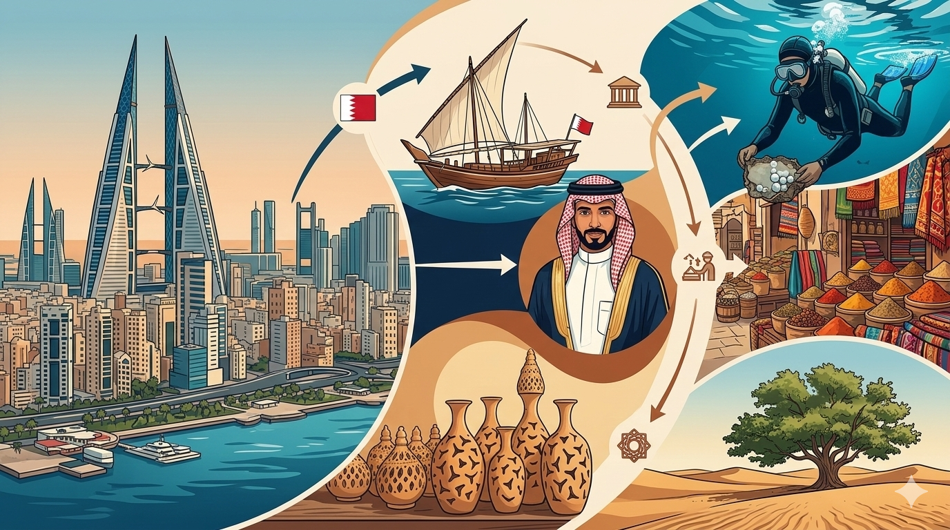 バーレーンってどんな国？中東の小さな島国の魅力と特徴