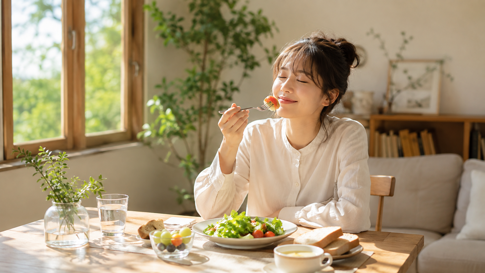 人生に疲れたときの生き方｜好きなものから食べるだけで毎日が変わる